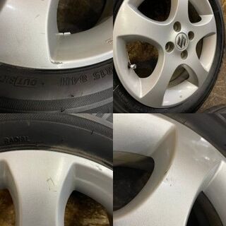 BS Playz PX-C 185/60R15】夏タイヤ【SUZUKI スイフト 純正ホイール 15 