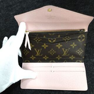 本物 ルイヴィトン モノグラム 長財布 ポルトフォイユ ジョセフィーヌ