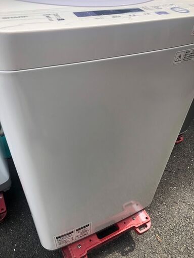 ☆中古 激安！！SHARP　洗濯機　ES-GE5A-V　5.5ｋｇ　2017年製　ＤＦ０３２　￥12,000！！