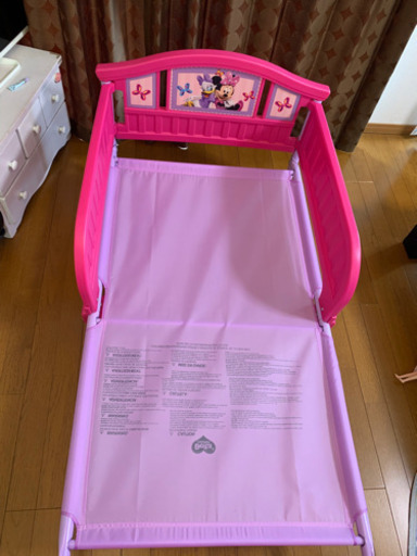 デルタ　トドラーサイズ　ミニーマウスベッド