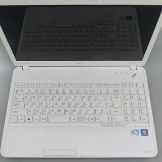 在庫処分 送料無料 1台限定 新品SSD搭載 ホワイト色 ノートパソコン 