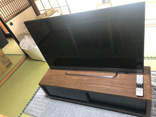 TOSHIBA REGZA 50インチ　テレビ台セット