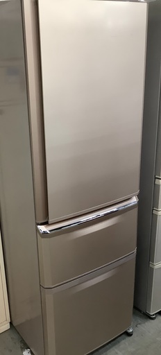 MITSUBISHI 3ドア冷蔵庫  MR-C37Y-P 2015年製