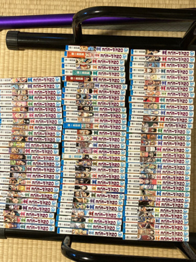 ワンピース、漫画、1巻から89巻までのセット