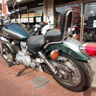 NO.3840　ＸＶ２５０ビラーゴ　空冷Ｖツイン２５０ｃｃ　メタリックグリーン＆シルバー　☆彡 NO.3840 XV250ビラーゴ 空冷Vツイン250cc
