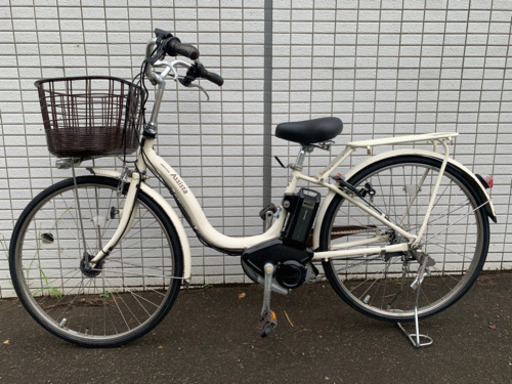 ブリジストン　assista ホワイト　2015年　新基準　電動アシスト自転車