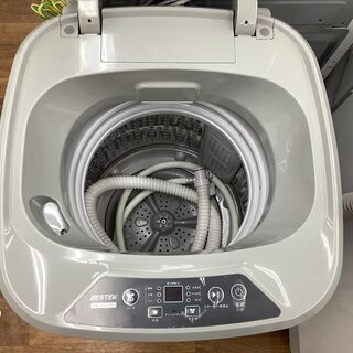 らないミニ⇙ I380 洗濯機 （3.8）2019年製 BESTEK された