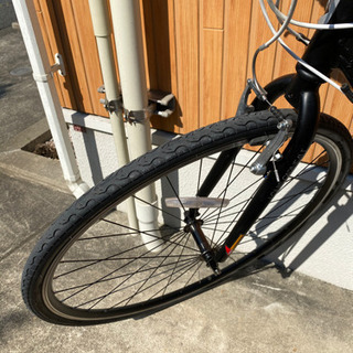 美品クロスバイク] ルイガノ LOUIS GARNEAU ブラック