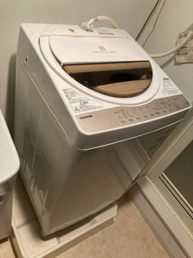 【急募】東芝 TOSHIBA AW-7G5(W) [全自動洗濯機 7kg 風乾燥機能付（1.3kg） ホワイト系]