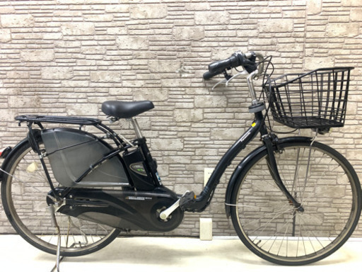 東京23区配達無料　新基準　Panasonic パナソニック ビビDX 8Ah リチウム 電動自転車 中古自転車パナ26インチ☆