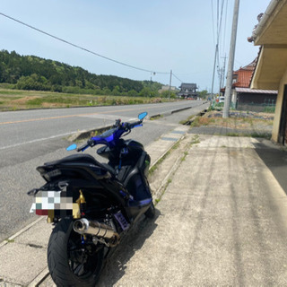 【受付終了】ヤマハ　AEROX155 フルカスタム　低走行極上車