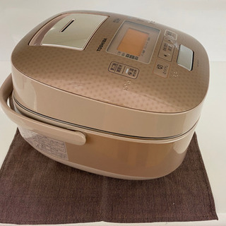 I392 TOSHIBA 真空圧力IH炊飯ジャー 5.5合炊き ピンクゴールド 【公式 