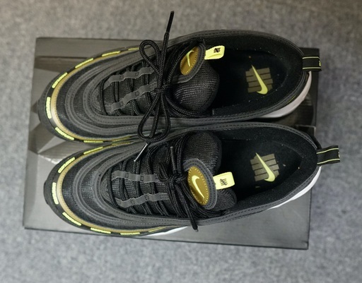 スニーカー Undefeated x Nike Air Max 97 Black 28cm-
