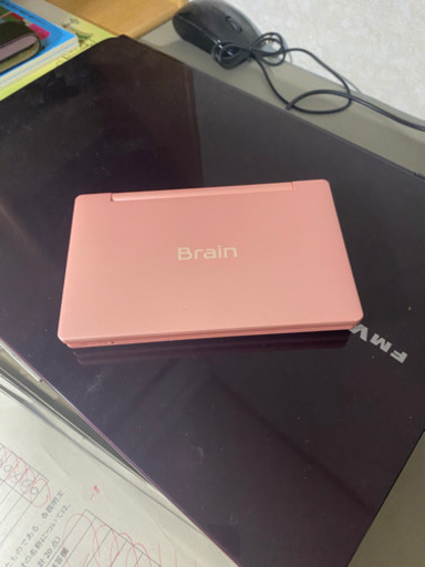 電子辞書 シャープ Brain ピンク ケースあり