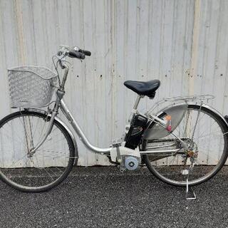 電動アシスト自転車6月-6　パナソニック　ViVi DX　充電器　5.0Ahバッテリー　鍵2本