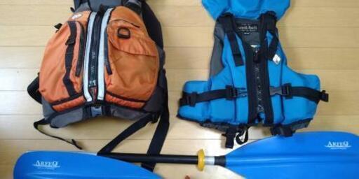 カヤック フィールフリー ニュートライヤック 2人でも3人でも乗れます。