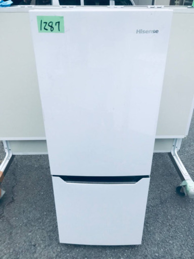 お買得】 ②✨2017年製✨1287番 Hisense✨2ドア冷凍冷蔵庫✨HR-D15C