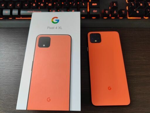 【美品】Google Pixel 4 64GB [Oh So Orange] オレンジ Googleストア版 SIMフリー
