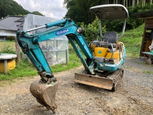 クボタ中古ショベルカー　取引中