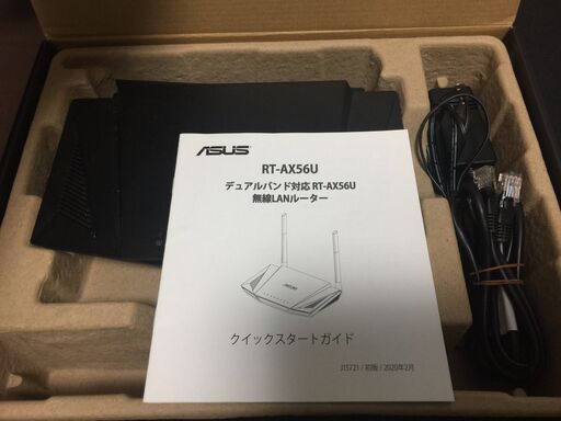 再投稿  ASUS RT-AX56U 無線ルーター　中古