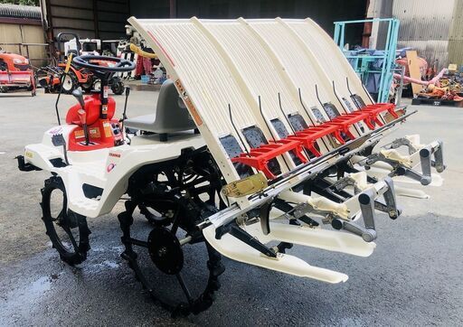 SOLD OUT】ヤンマ 田植機 4条植 Pe-1 リコイル クランク式 要現物確認