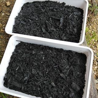 【ネット決済】土壌改良/竹炭竹灰/粉粒混合