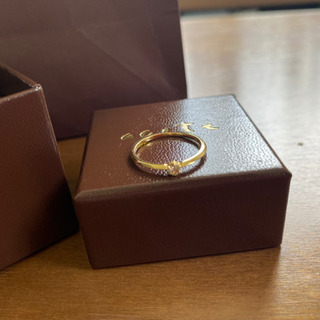 agate K18リング　美品💓値下げしました！