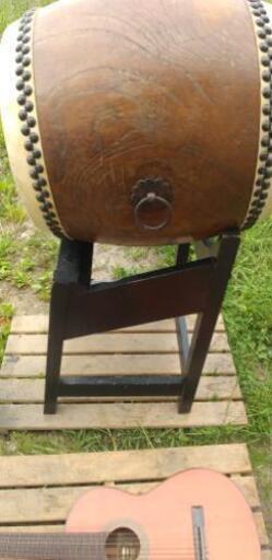 太鼓/和太鼓/打楽器 和太鼓 平太鼓 打楽器 和楽器 太鼓 直径38cm 厚さ