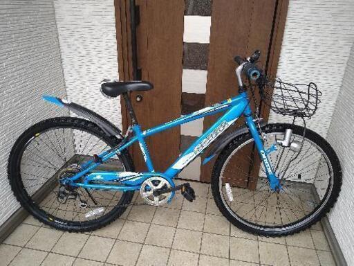 自転車　26インチ　小学3年くらいから乗れます
