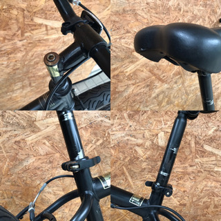 自転車 BAMBARI マットブラック FAT自転車 26インチ 6S