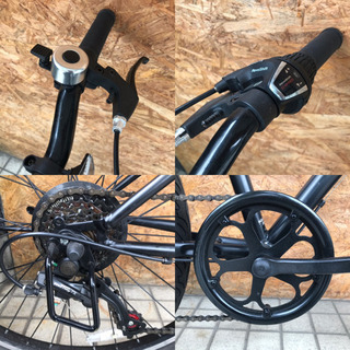 BAMBARI マットブラック FAT自転車 26インチ 6S