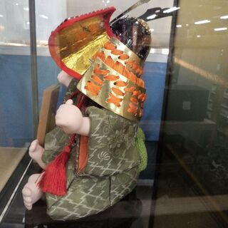 愛品倶楽部柏店】木目込人形 兜童 金林真多呂作 置物