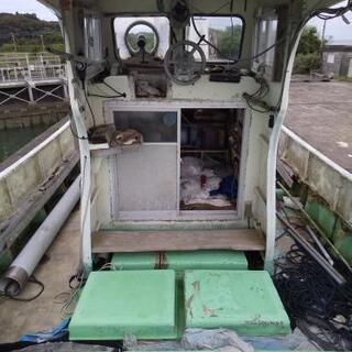 漁船 ヤンマー6CHS オートパイロット三段ローラー付