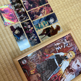 鬼滅の漫画 しおり パズル