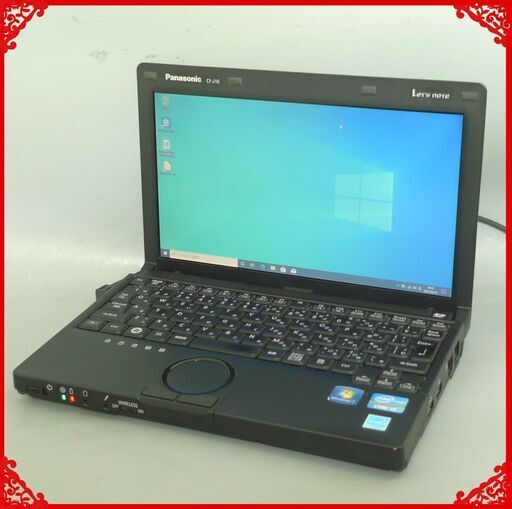 在庫処分 送料無料 日本製 軽量 ノートパソコン 中古動作良品 10.1型 Panasonic CF-J10RWHDS Core i3 4GB 250G 無線 Windows10 LibreOffice 即使用可能