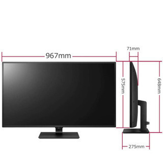 LG 4Kモニター 42.5インチ お譲りします 【公式通販】