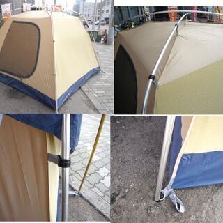 ユニフレーム エアグランド AG-FOUR 4人用 テント キャンプ アウトドア