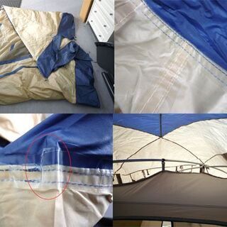 ユニフレーム エアグランド AG-FOUR 4人用 テント キャンプ アウトドア