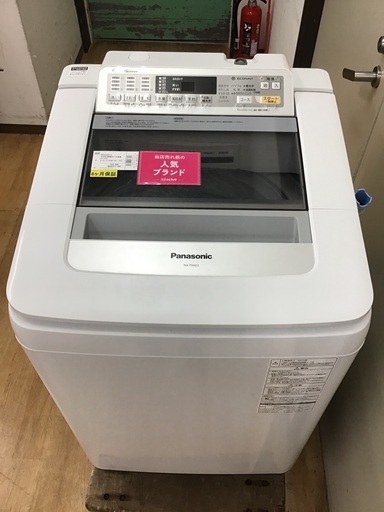 【取りに来れる方限定】Panasonic簡易乾燥機能付き洗濯機です！！