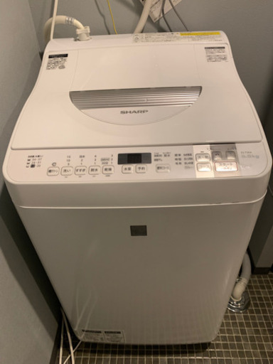 【SHARP】電気洗濯乾燥機ES-T5E4 2016年製　良品
