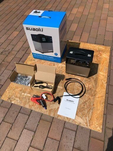 【只今受付不可です】ポータブル電源　suaoki　400Wh　美品！