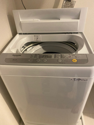 Panasonic洗濯機中古 洗濯機 パナソニック 5.0kg NA-F50B11 2018年製 全自動洗濯機 縦型 槽洗浄機能