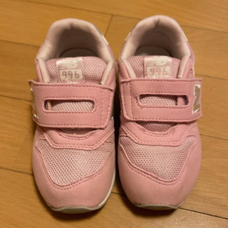 【ネット決済】子供靴　ニューバランス　16センチ　ピンク