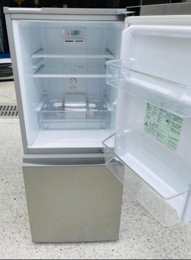 AQUA 2019年製 ♻2ドア冷凍冷蔵庫 126L AQR-13H