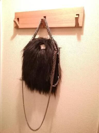 非常に美品16万。ステラ マッカートニー　限定　ファラベラ　ファーフリーファー　バッグ