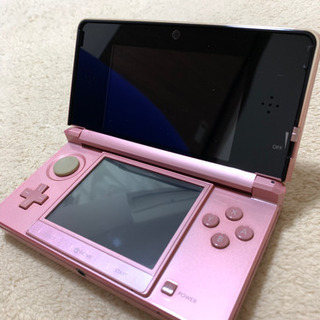 【ネット決済】Nintendo 3DS  ピンク　　SD付き（2GB）