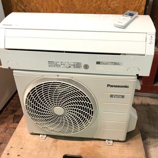 【動作保証60日間あり】Panasonic 2017年 2.2kw 6畳用 ルームエアコン CS-J227C【管理KR193】