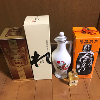 【ネット決済・配送可】【商談中】お酒　焼酎　ウイスキー