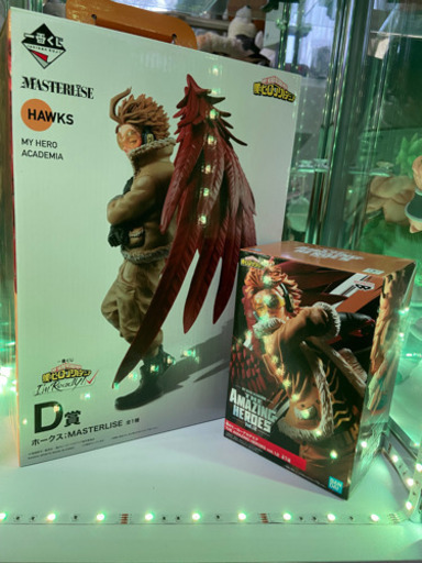 一番くじ　ヒロアカ　ホークス　フィギュアセット
