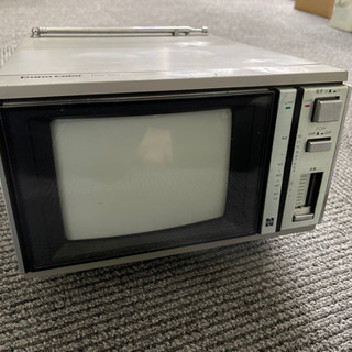 ナショナル　カラーテレビ　TH6-X6V  レトロ　80年製　動...